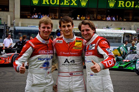 Christian Bakkerud, Oliver Jarvis og Christijan Albers